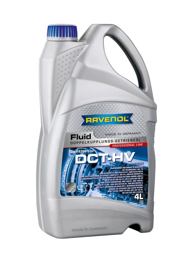 Масло для DSG/DCT RAVENOL DCT-HV Fluid синтетика 4 л (1212106-004)