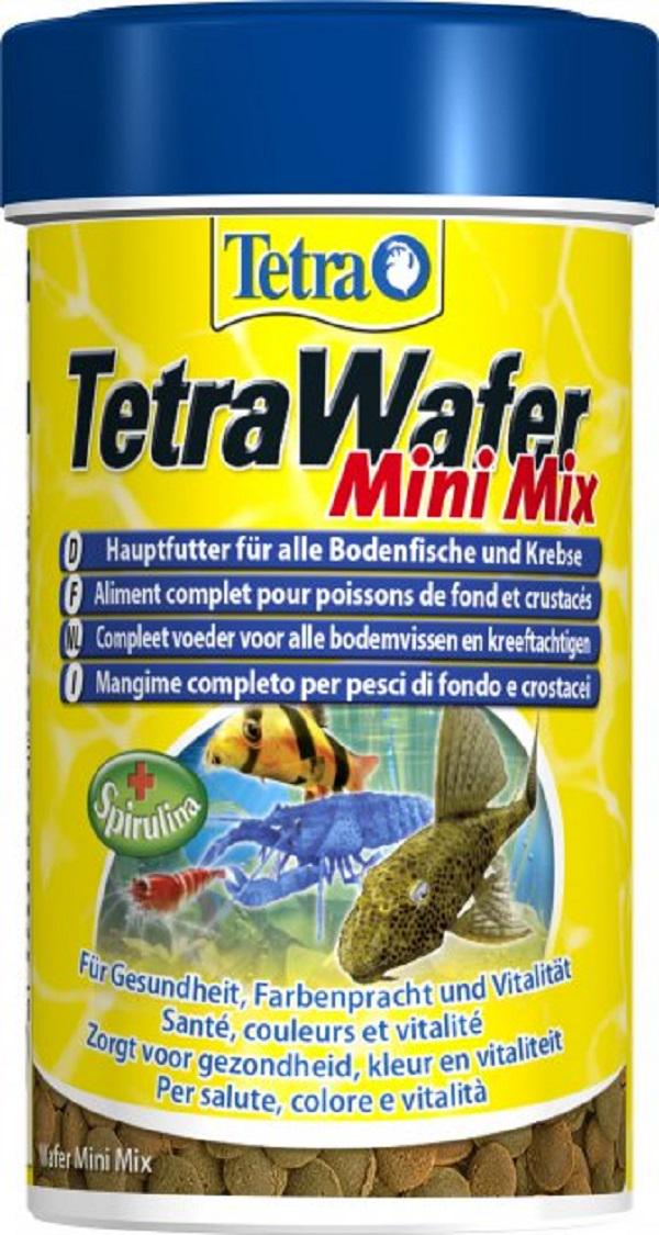 Корм Tetra Wafer Mini Mix для донних риб 100 мл (4004218189911)