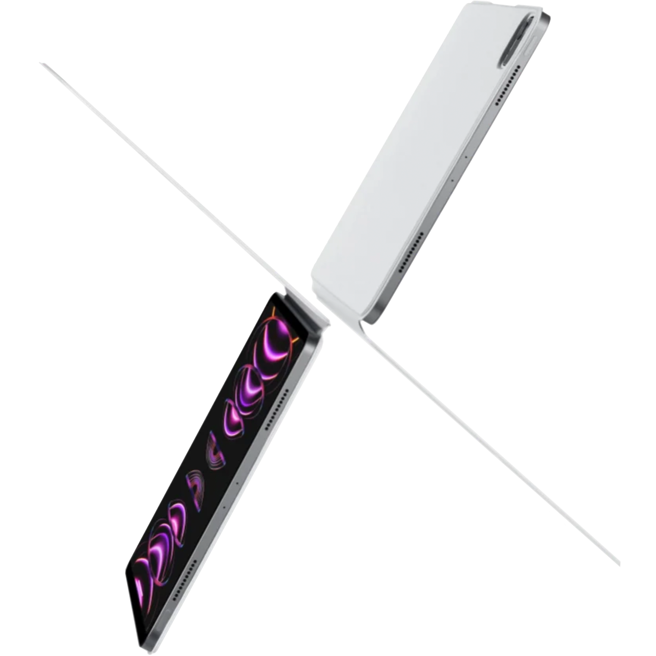 Чехол-книжка Pitaka MagEZ Case Folio 2 со складной крышкой для iPad Pro 11 M1 2021 M2 2022 White - фото 3