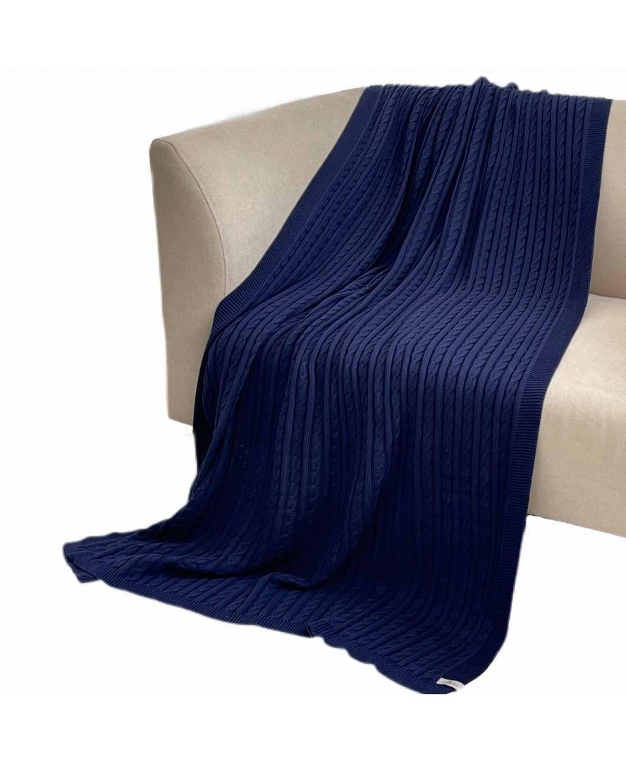 Плед Exclusive Nature 140х180 см Синій (026675) - фото 2 Плед Exclusive Nature 140х180 см Синій (026675) - фото 2