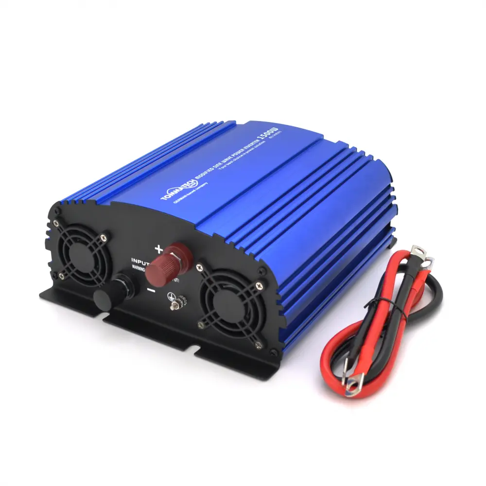 Инвертор напряжения Tommatech MS-1500 с аппроксимированной синусоидой 12V-220V 1500W - фото 2