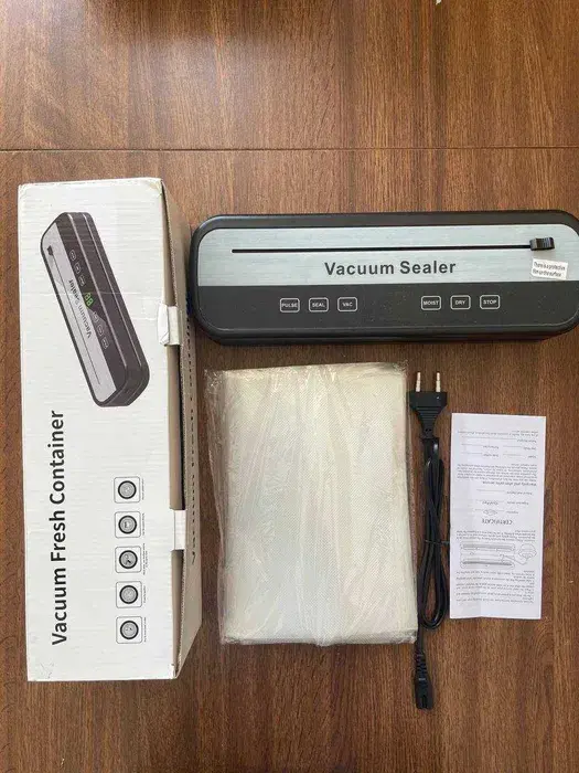 Вакууматор сенсорный HZ-001 100 Вт с обрезчиком пакетов и режимами вакуумирования (ML-04793) - фото 5 Вакууматор сенсорный HZ-001 100 Вт с обрезчиком пакетов и режимами вакуумирования (ML-04793) - фото 5