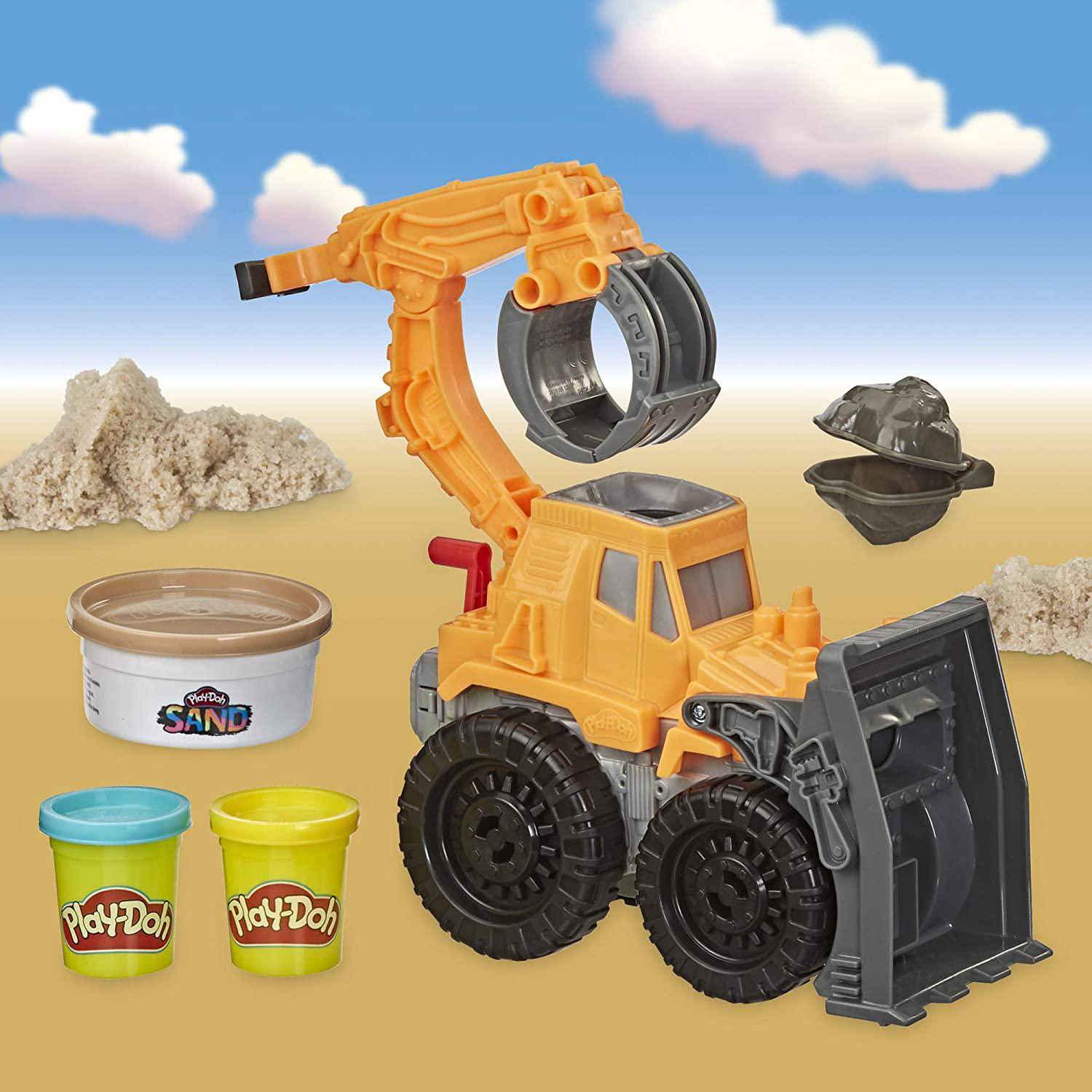 Набор пластилина Карьерный погрузчик Play-Doh Wheels Front Loader Toy (E9226) - фото 4