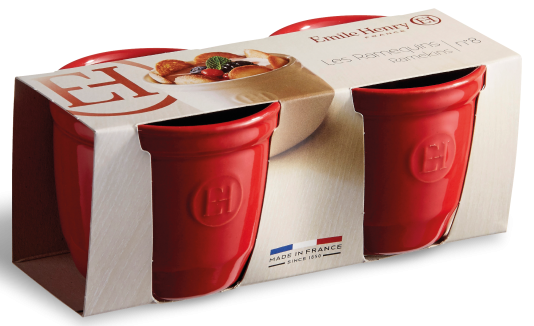 Формы для выпечки Emile Henry для мафинов круглая 0,17 л 2 шт. Red (344008) - фото 2