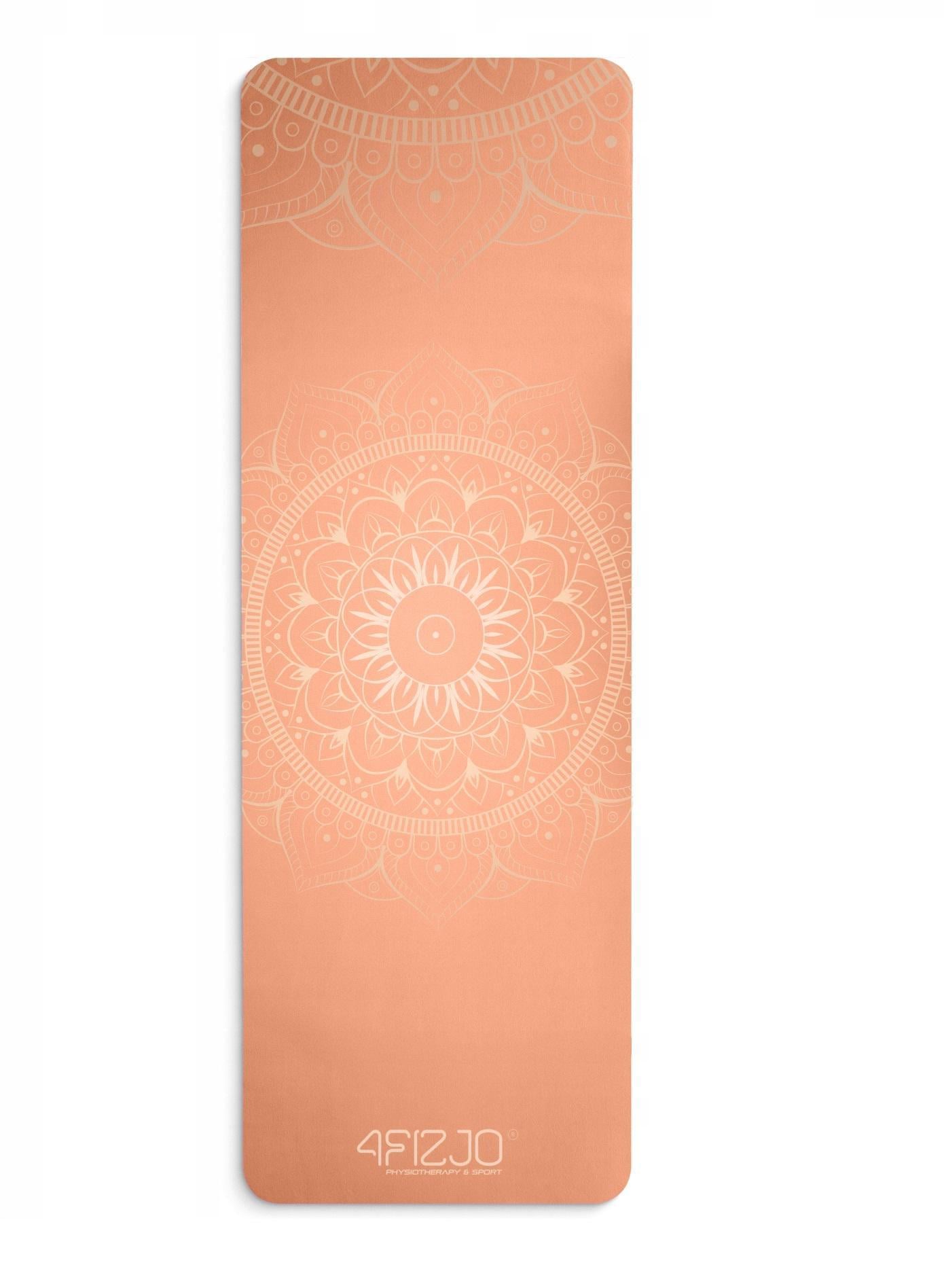 Коврик спортивный 4fizjo из замши 183x61x0,15 см Orange (P-5905973404402)