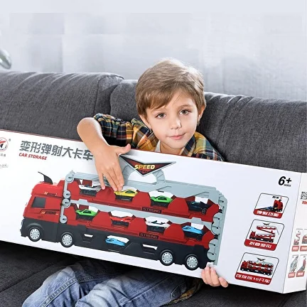 Игровой набор игрушечная фура с раскладной трассой до 2х метров и 8 машинок ( C00388 ) - фото 9 Игровой набор игрушечная фура с раскладной трассой до 2х метров и 8 машинок ( C00388 ) - фото 9