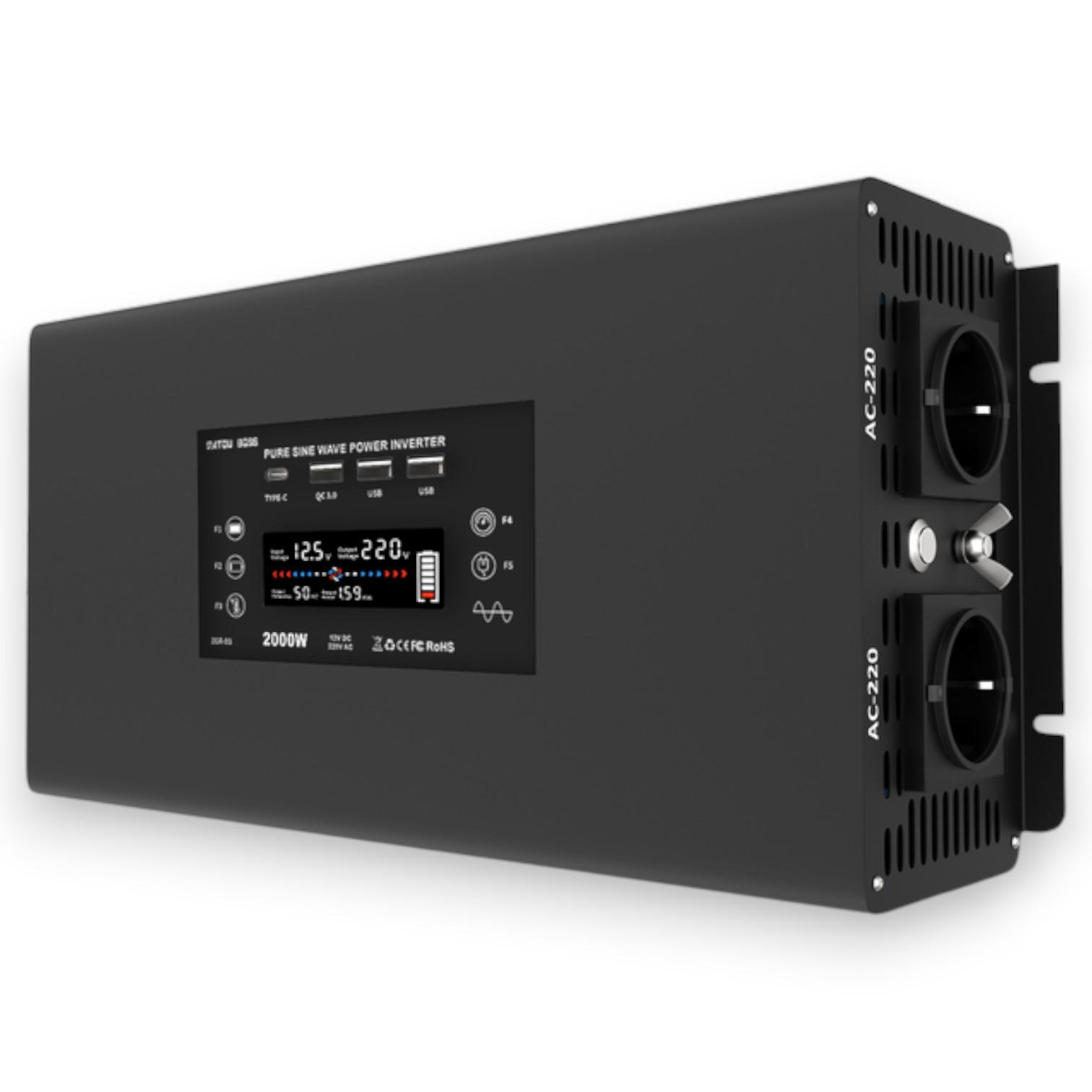 Инвертор DATOUBOSS 24-230 v 2000/4000 W Инвертор DATOUBOSS 24-230 v 2000/4000 W