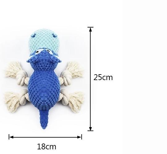 М'яка іграшка для собак Flafi Pet Product Бегемот з пискавкою 18х25 см (2206211456) - фото 4 М'яка іграшка для собак Flafi Pet Product Бегемот з пискавкою 18х25 см (2206211456) - фото 4