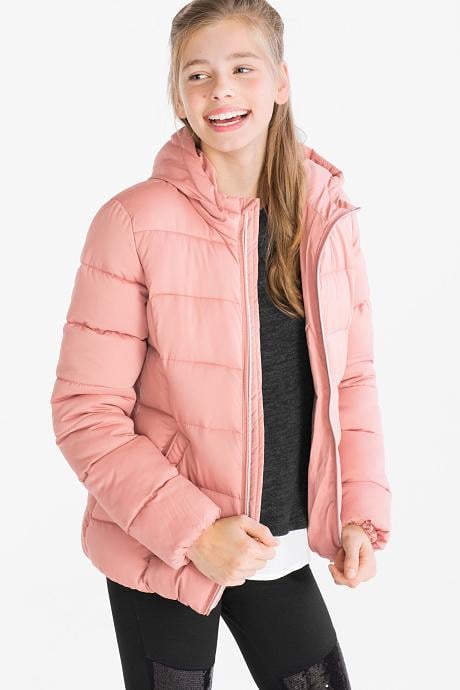 Куртка C&A розмір 134 см Рожевий (1058123)