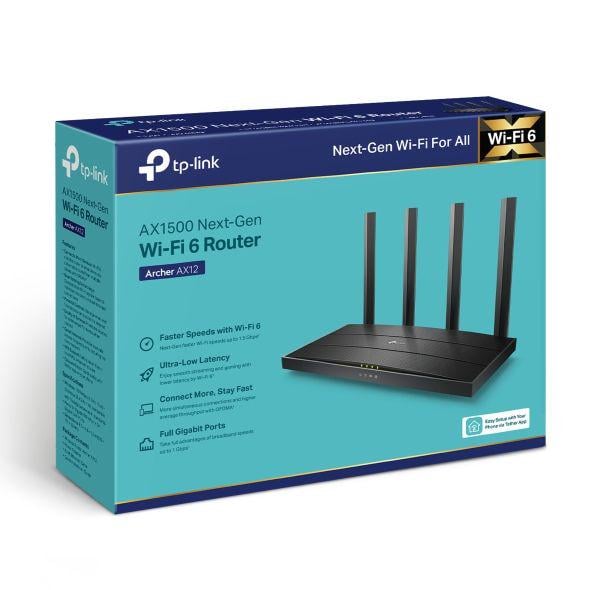 Маршрутизатор TP-Link Archer AX12 (Archer-AX12) - фото 4