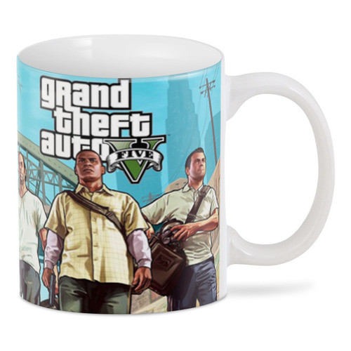 Чашка GeekLand ГТА поджог 330 мл