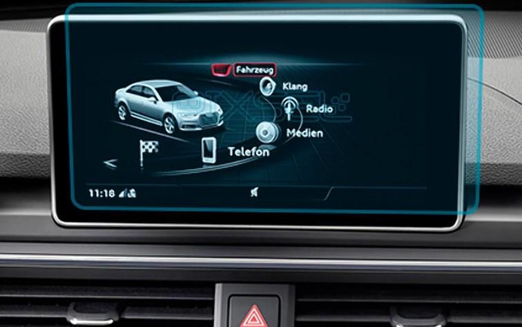 Скло захисне Pixsel на монітор Audi A5/S5/RS5 9,7“ 2017-2020 гартоване глянець