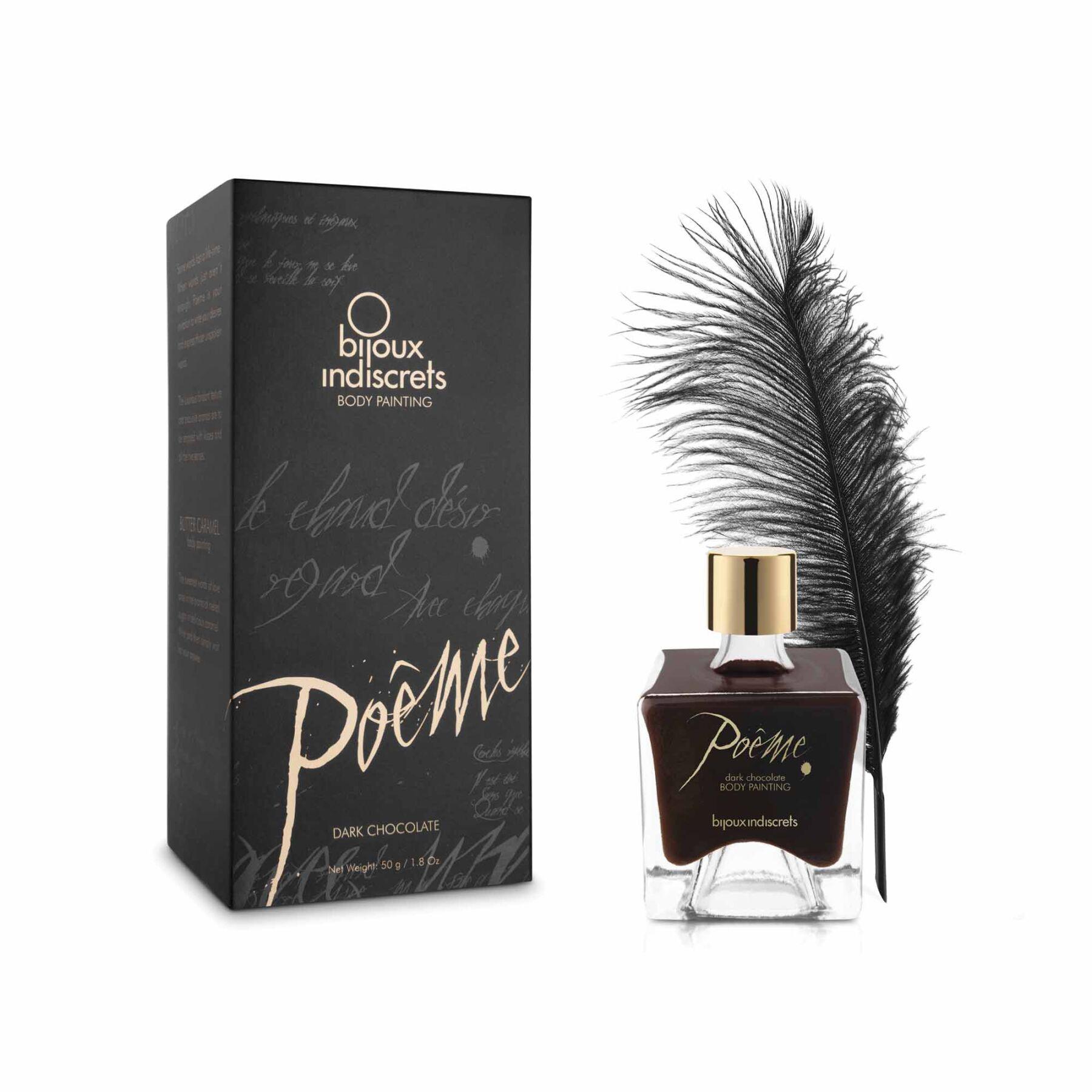 Фарба для тіла Bijoux Indiscrets Poême Dark Chocolate - фото 2