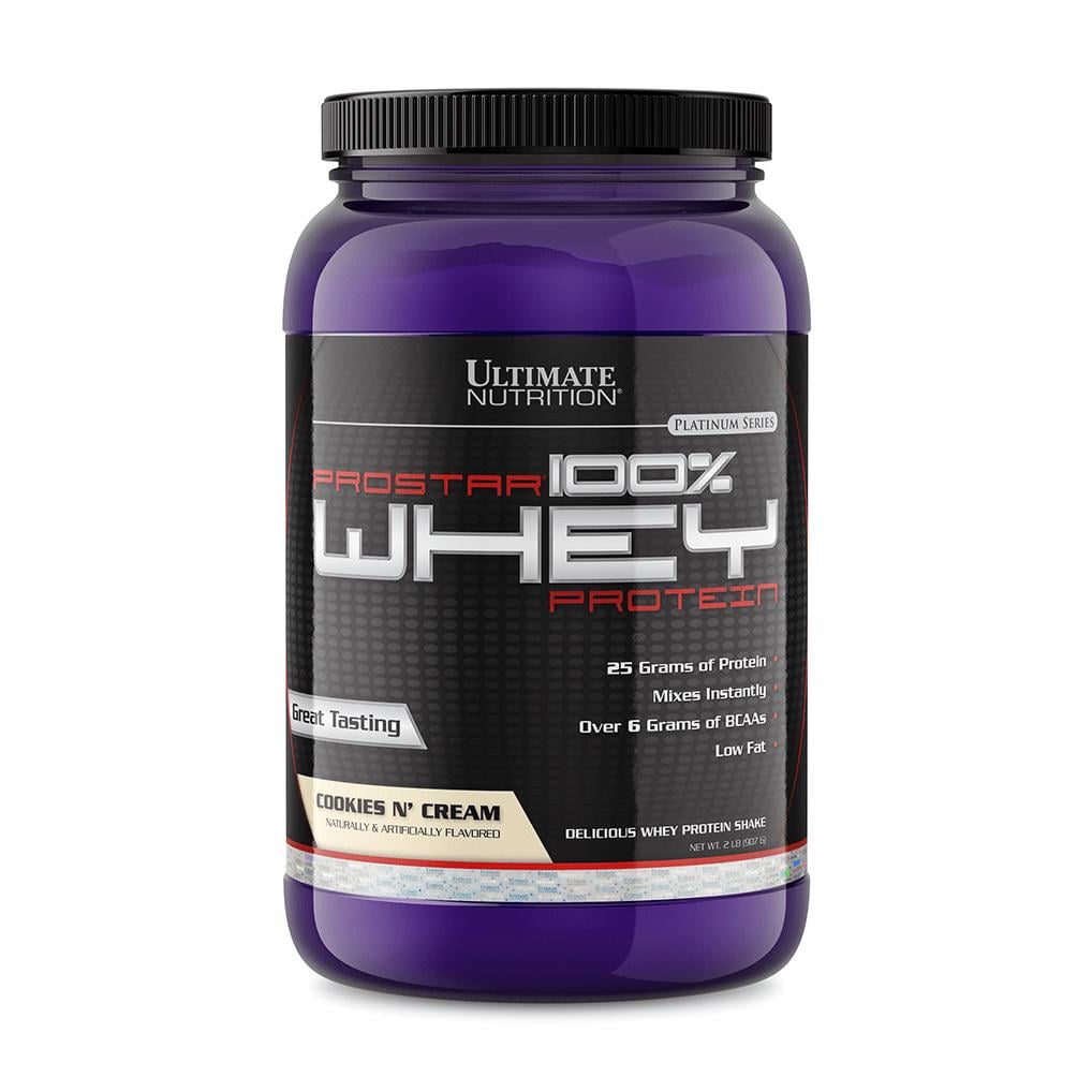 Сывороточный протеин Ultimate Prostar 100% Whey Protein 907 г Печенье Крем (UN-9082)