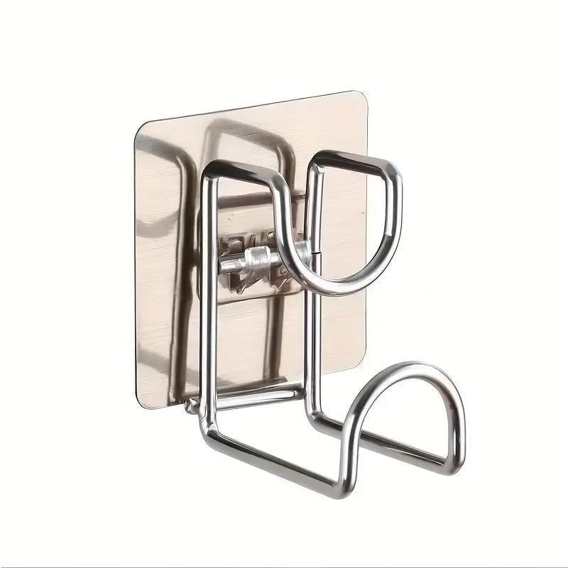 Крючок для хранения тазиков 1 шт. Серебристый (27086228)