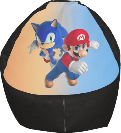 Кресло-груша Mario X Sonic L (13280039)