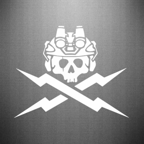 Наклейка Skull in Tactical Helmet 35x28 см Білий (21561407)