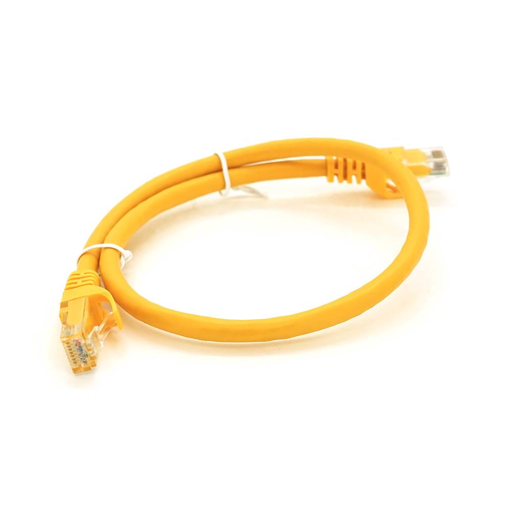 Патч-корд литий Ritar UTP RJ45 Cat.6 0,5 м Cu мідь Жовтий