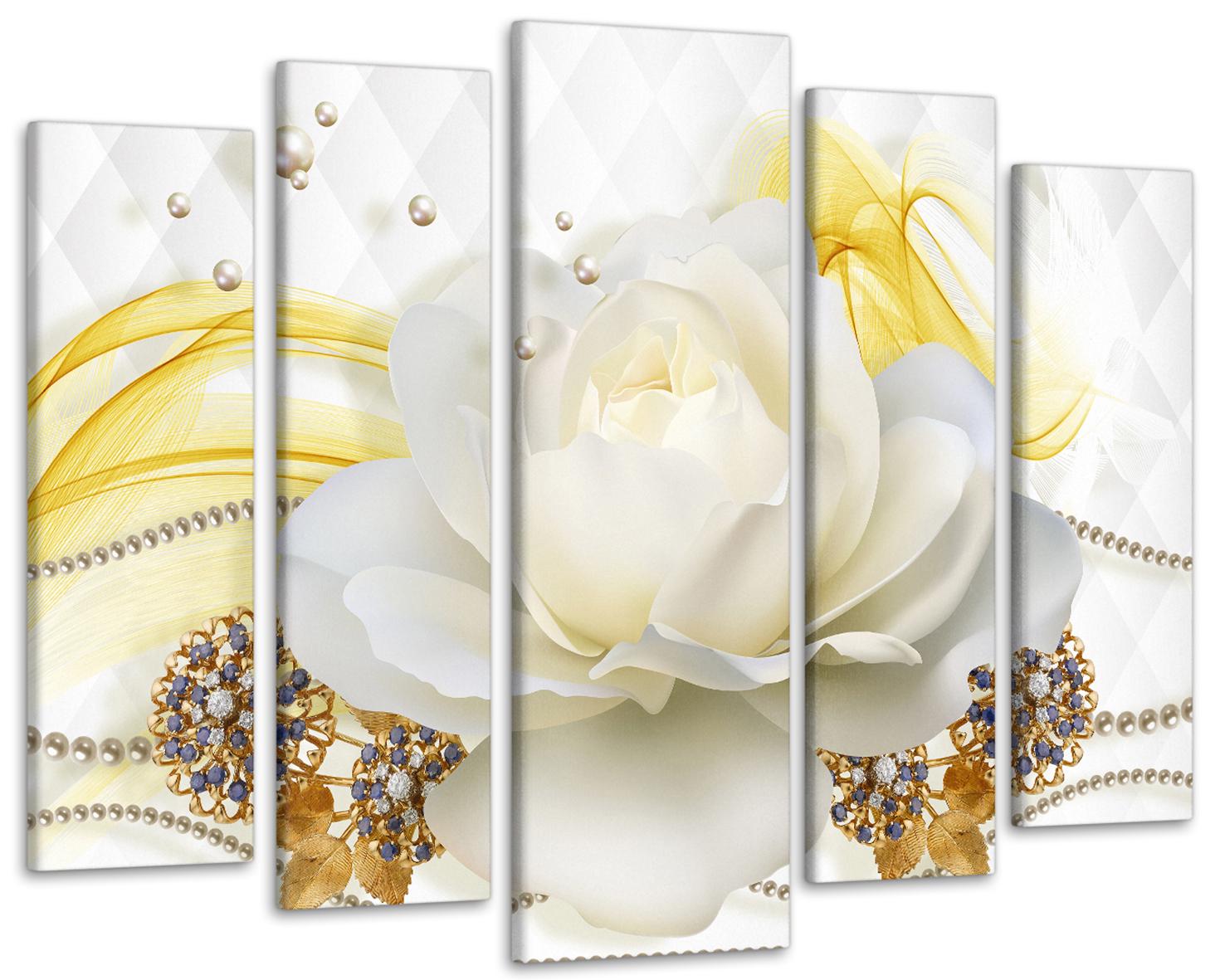 Картина модульная Цветок 110х160 см (Art-375_5)