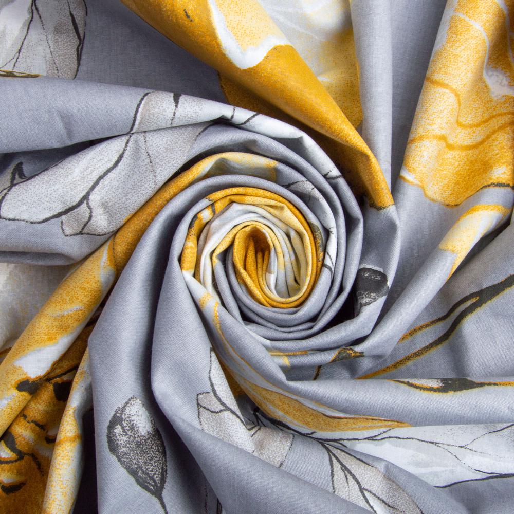 Ткань бязь ранфорс для постельного белья Прима 130 гр/м2 240 см Серый (7.22280/51)