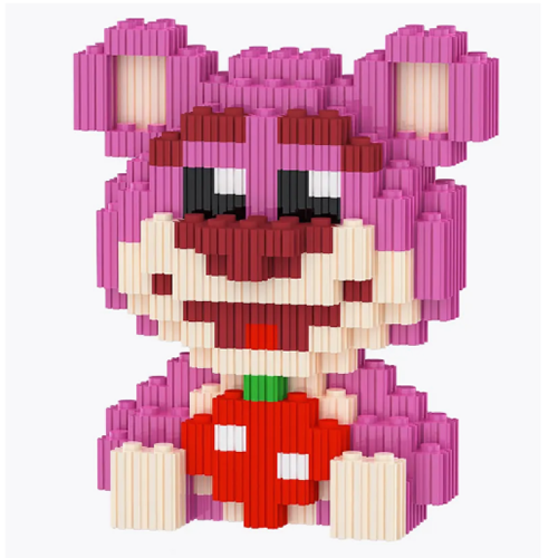 Конструктор фигурка Magic Blocks пиксели Мишка Лотсо 301 деталей (ZK-36) Конструктор фигурка Magic Blocks пиксели Мишка Лотсо 301 деталей (ZK-36)