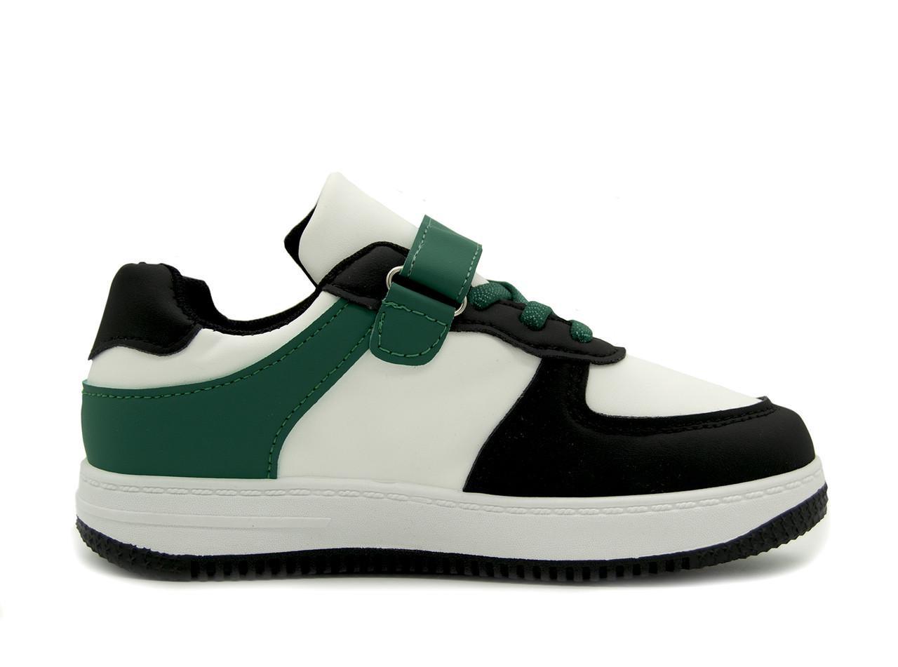 Кросівки дитячі XIFA для хлопчика р. 34/21,5 см Біло-зелений (536-008 white-green/2485999142) - фото 5