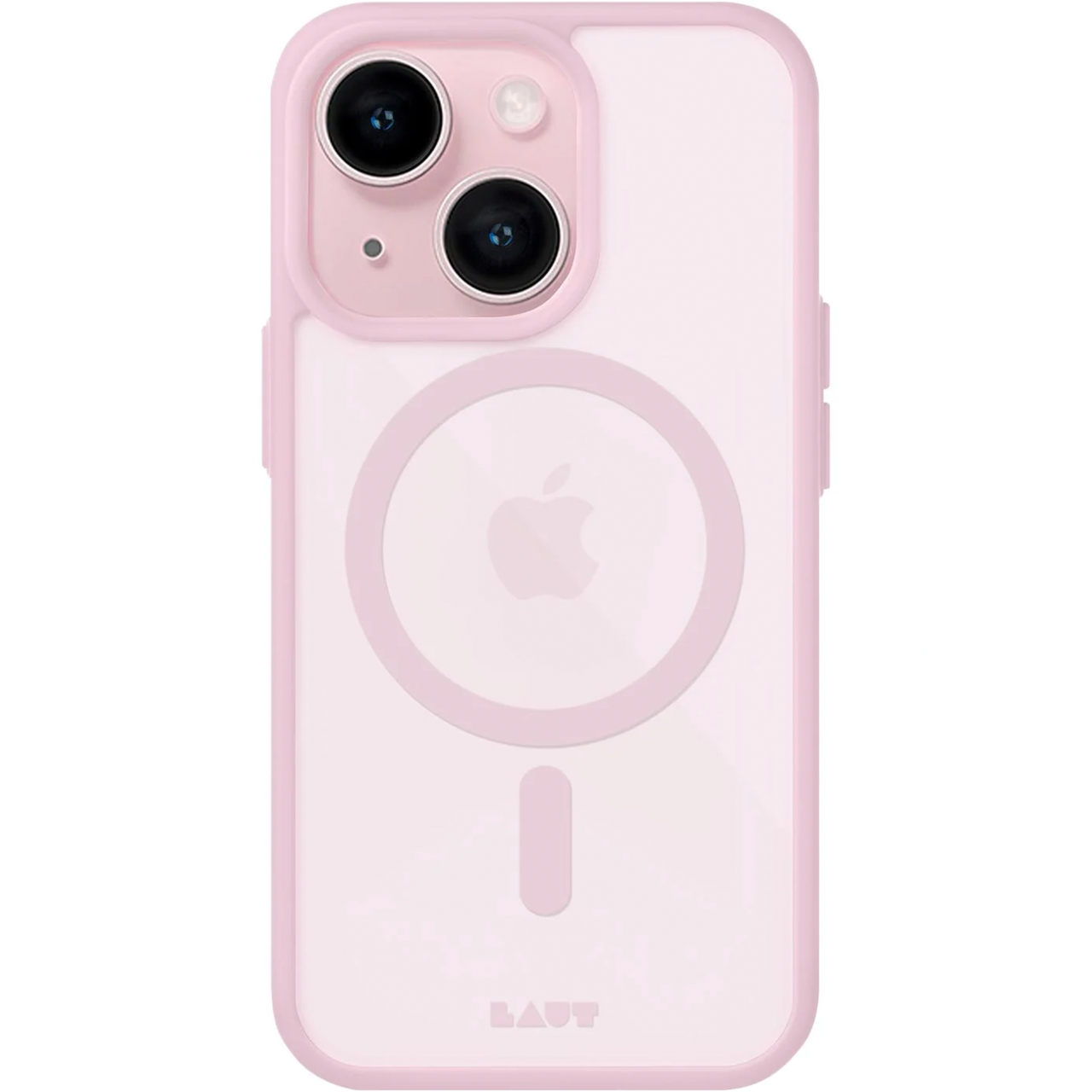 Чехол накладка Laut Huex Protect Case with MagSafe for iPhone 15 Plus, Pink (L_IP23C_HPT_P) - фото 2