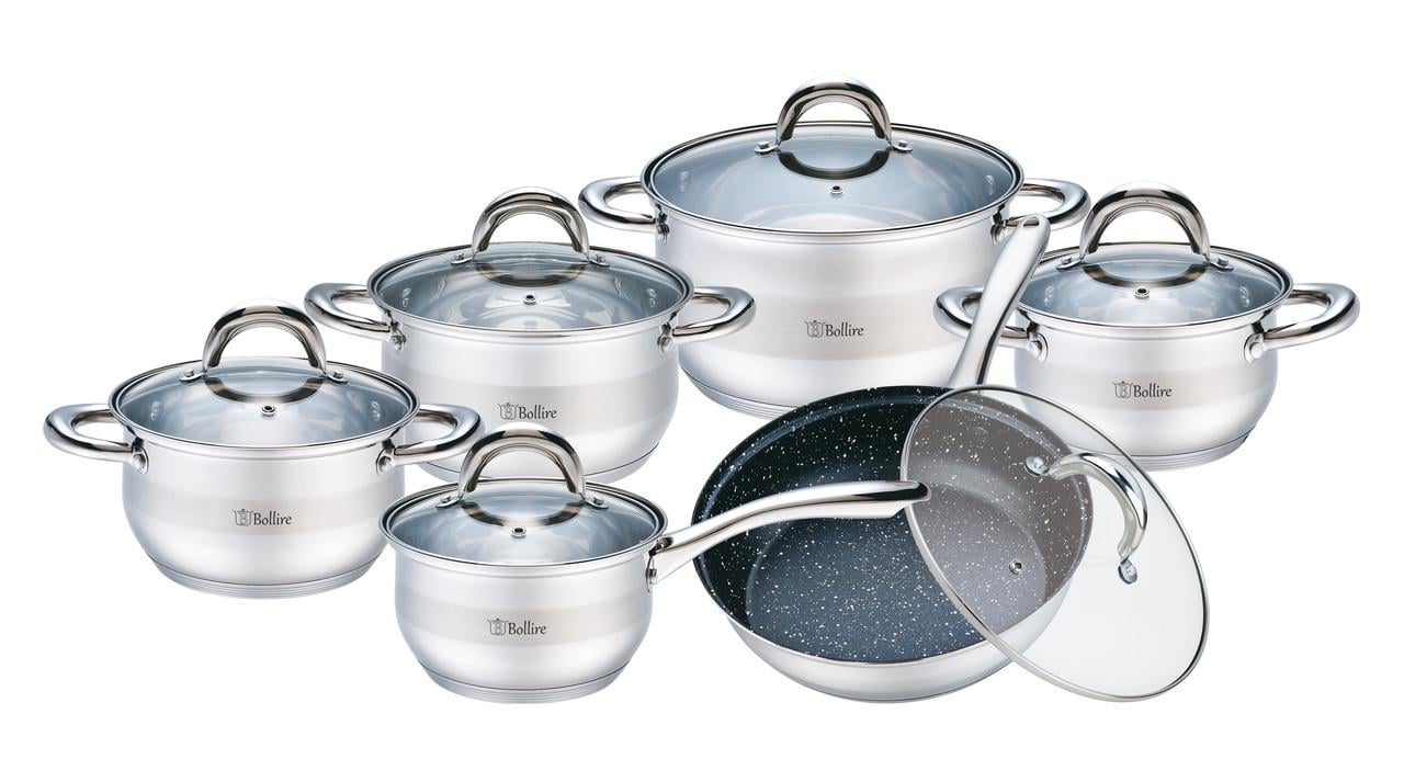 Набор кухонной посуды Bollire BR-4004 12 пр. (1305946723)