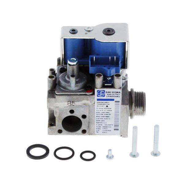 Газовый клапан Sit Sigma 848 0.848.122 24 В для газового котла Buderus Logamax GB022 7736700635 (00000062225)