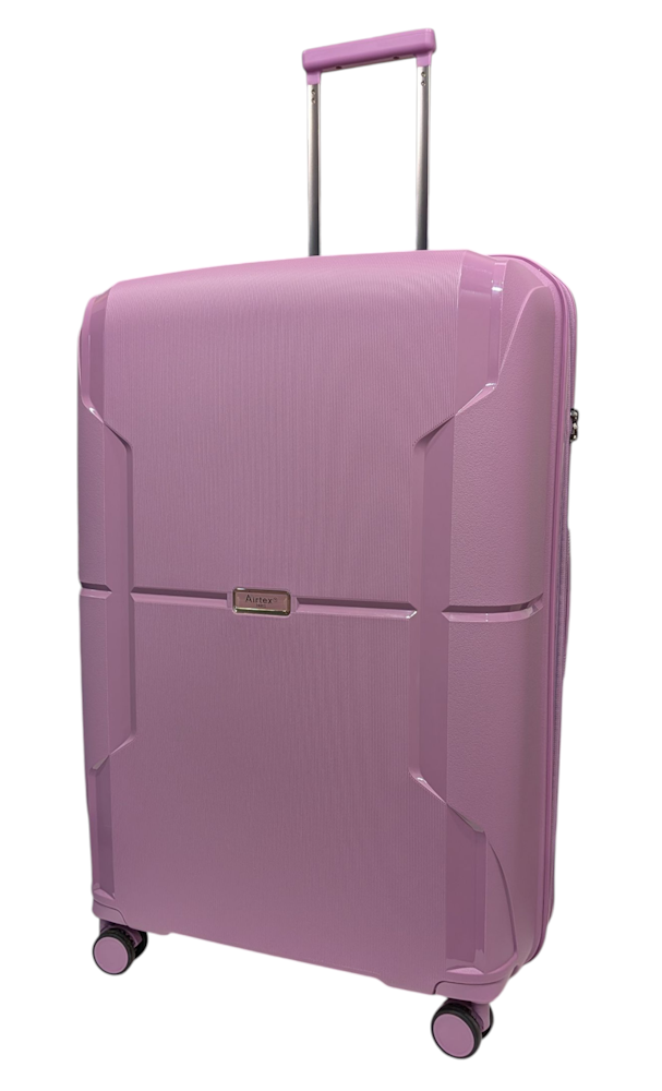 Валіза велика Airtex 245 поліпропілен L Рожевий