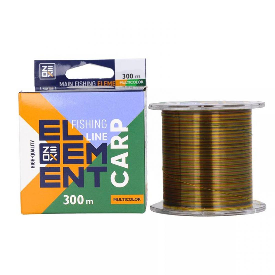 Леска Zeox Element Carp 0,309 мм 300 м Multicolor (3KB5009)