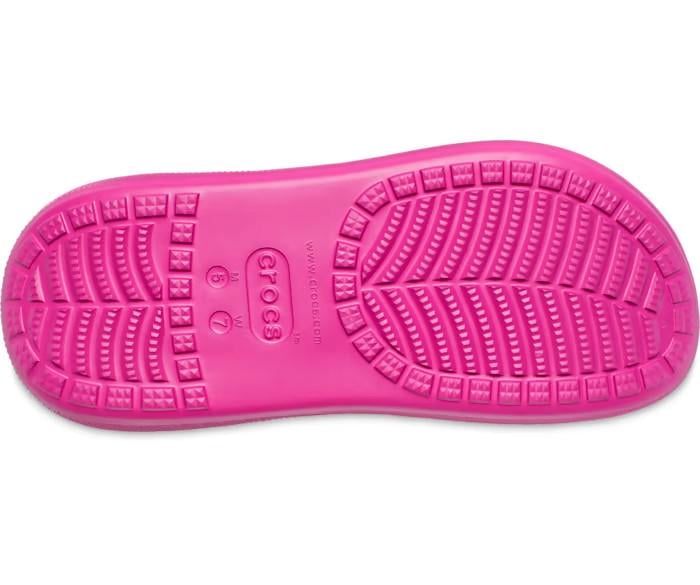 Сабо на платформе Crocs Classic Crush р. W7/EUR 37-38 Fuchsia Fun (9159387) - фото 4