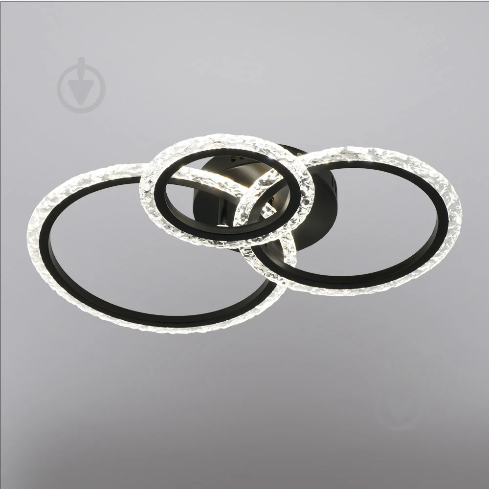 Люстра ESLLSE TRIO 3R с пультом 70W Черный (10478) - фото 1