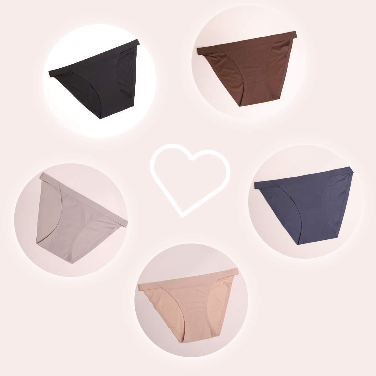 Труси слипи безшовні 5 шт. Різнокольорові (2829303049) - фото 5 Труси слипи безшовні 5 шт. Різнокольорові (2829303049) - фото 5