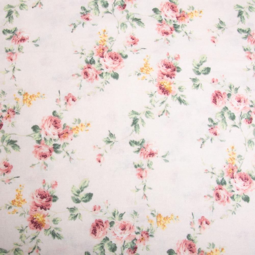 Тканина фланель бавовна для постільної білизни 10.20795/34 Прованс 170 гр/м2 240 см Пудра (27230)