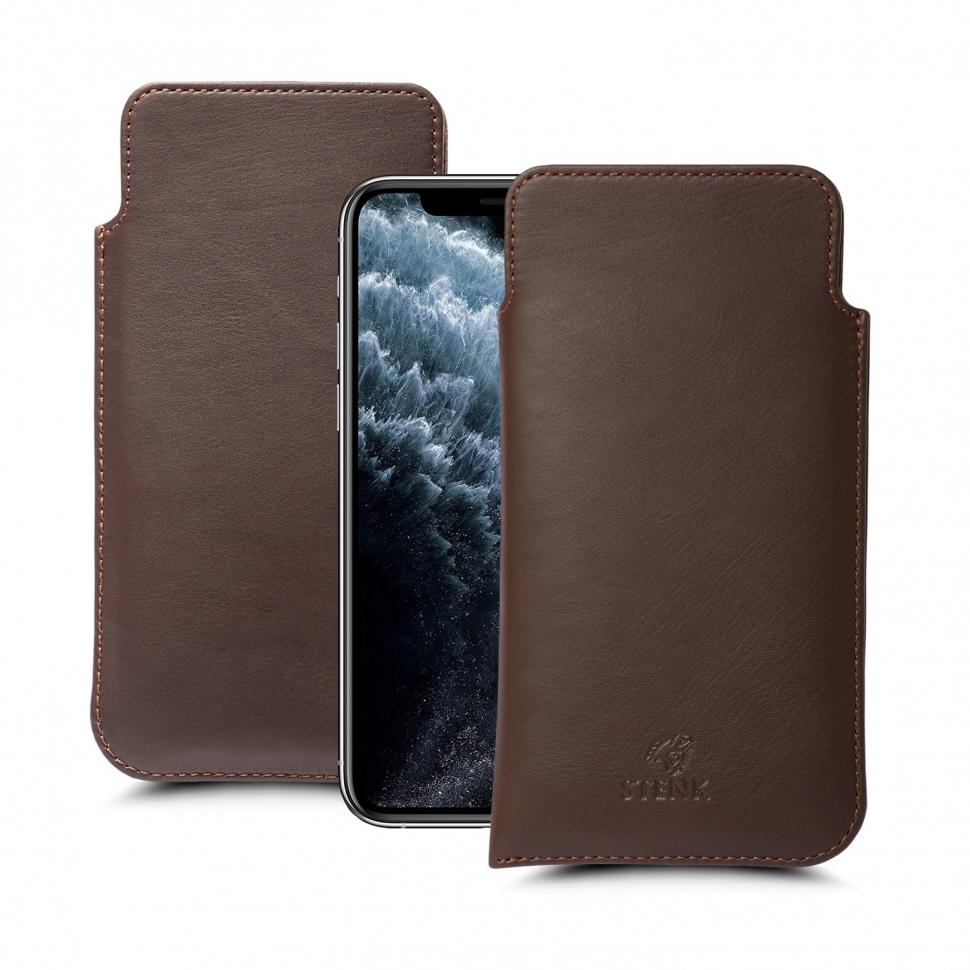 Футляр Stenk Elegance для Apple iPhone 11 Pro Коричневый (64234)