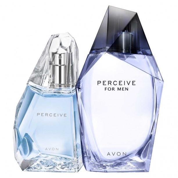Набор парфюмированный Avon Perceive her&him женская парфюмированная вода 50 мл/мужская парфюмированная вода 100 мл (AV98008)
