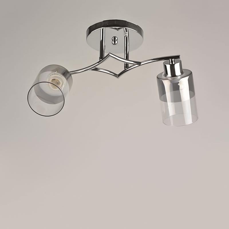 Люстра потолочная Light House SRS-16068/2 на две лампы Хром
