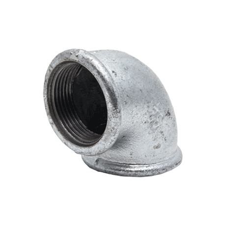 Колено оцинкованное HydroTherm 90° ВВ 1"