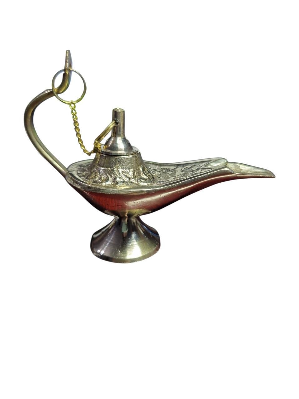 Лампа Алладина 10х6х4 см Золотистый Лампа Алладина 10х6х4 см Золотистый