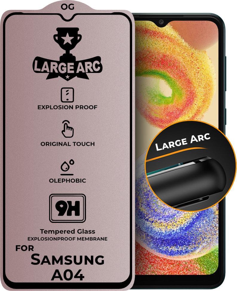 Защитное стекло Large Arc Samsung Galaxy A04 A045 (Full Glue) (30933) Защитное стекло Large Arc Samsung Galaxy A04 A045 (Full Glue) (30933)