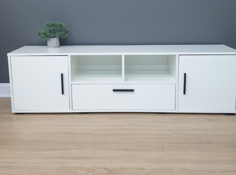 Тумба під телевізор Madrid 1600х372х440 мм Білий