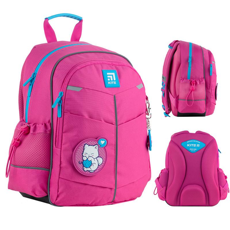 Рюкзак шкільний KITE Education Kitten & Clew 36x25x12 см 12 л Рожевий (K24-771S-2) - фото 5