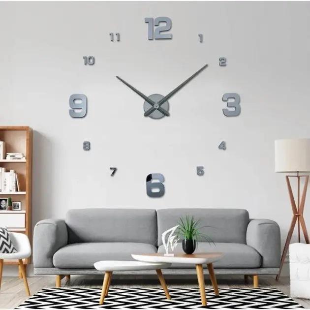 Часы настенные стильные 3D DIY Clock с часовым механизмом (2079257721) - фото 4