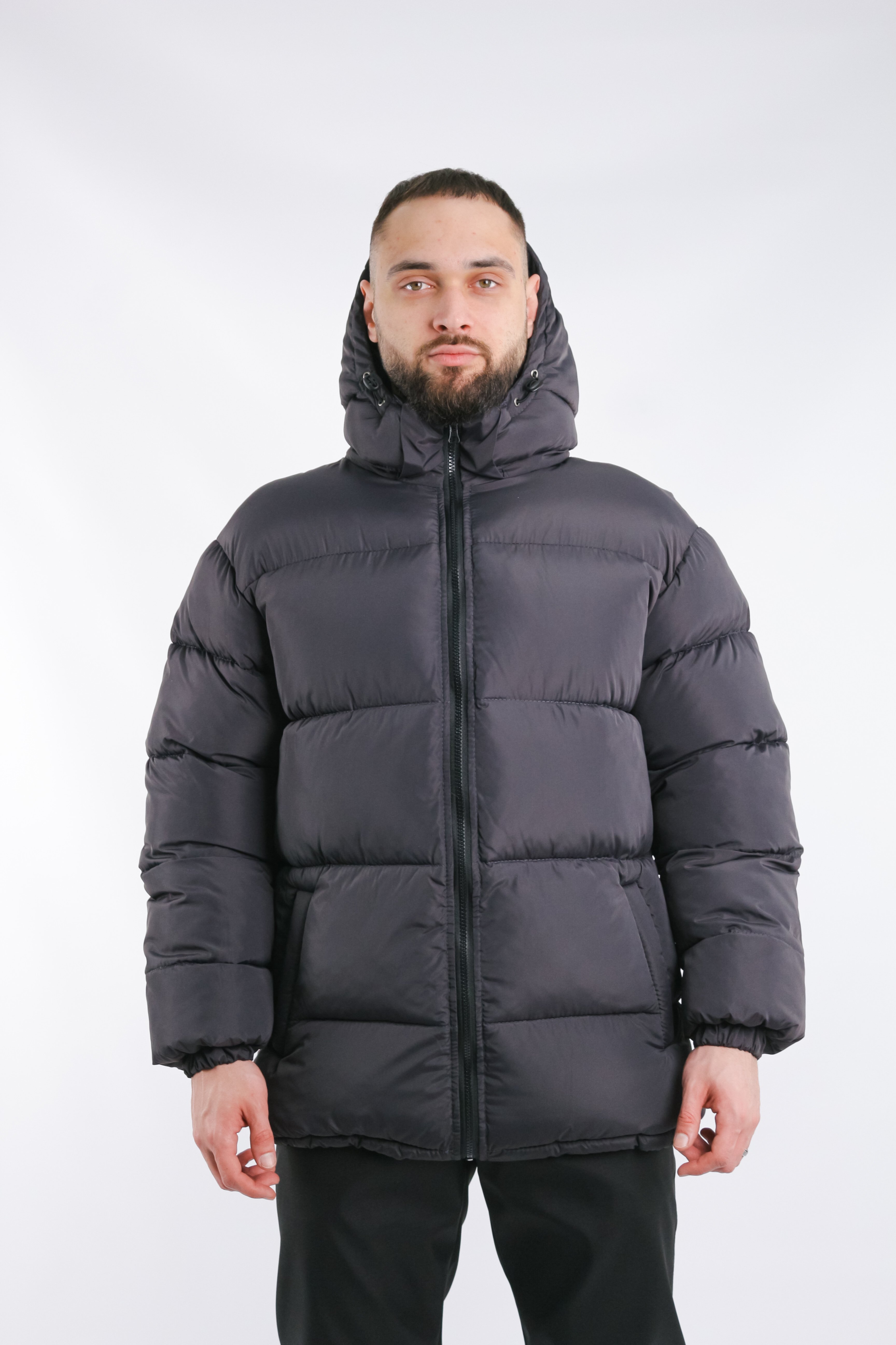 Пуховик Intruder Heat S Серый (1640251101)