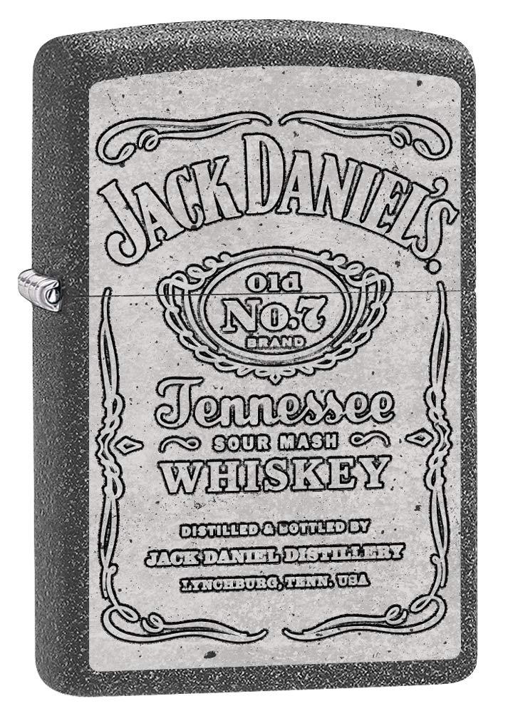 Зажигалка Zippo Jack Daniel's Old No 7 Logo Iron Stone (80067)