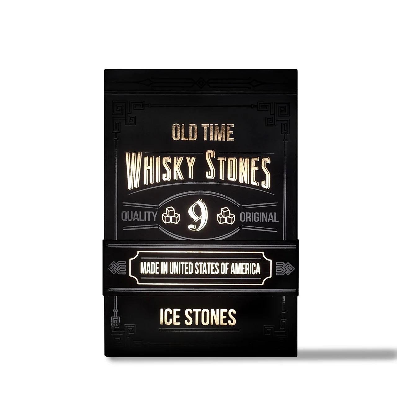 Камені для віскі зі стеатиту Whisky Stones 9 шт. та мішечок для зберігання (dcb83d88) - фото 2