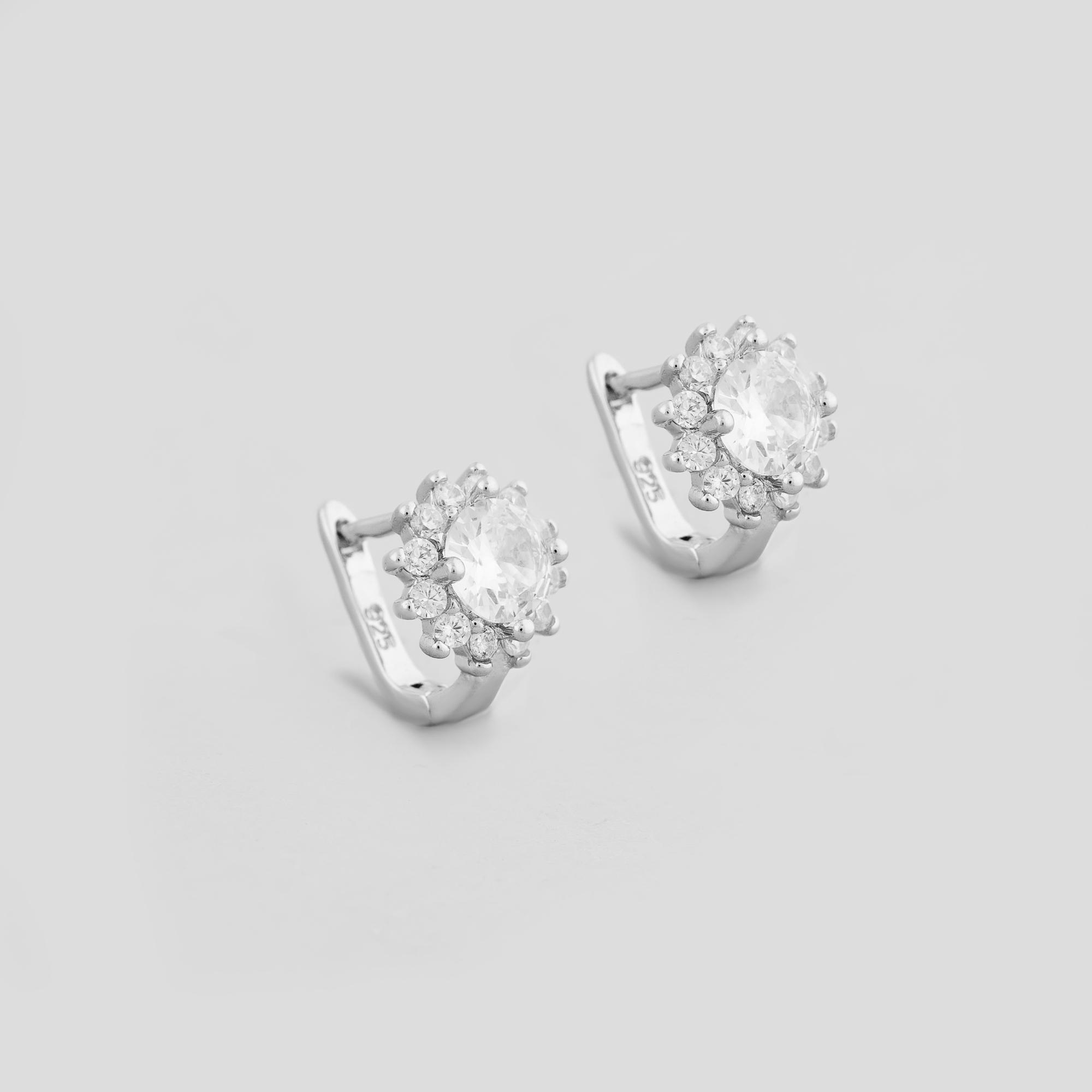 Серебряные серьги Minimal Сказочность (15618)