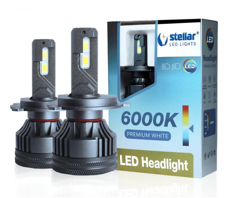 Автомобильные лампы LED Stellar M65 Pro H4/65 W 5000 LM 6000 K/CANBUS + EMC (H4/65)