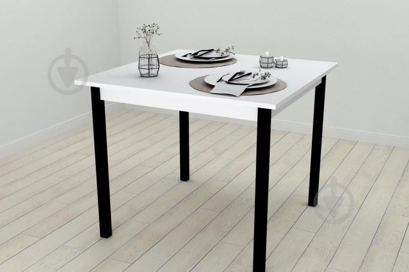 Стол кухонный Ferrum-decor Диего 75x90x90 Черный ДСП Белое 16мм (DIE0015) Стол кухонный Ferrum-decor Диего 75x90x90 Черный ДСП Белое 16мм (DIE0015)